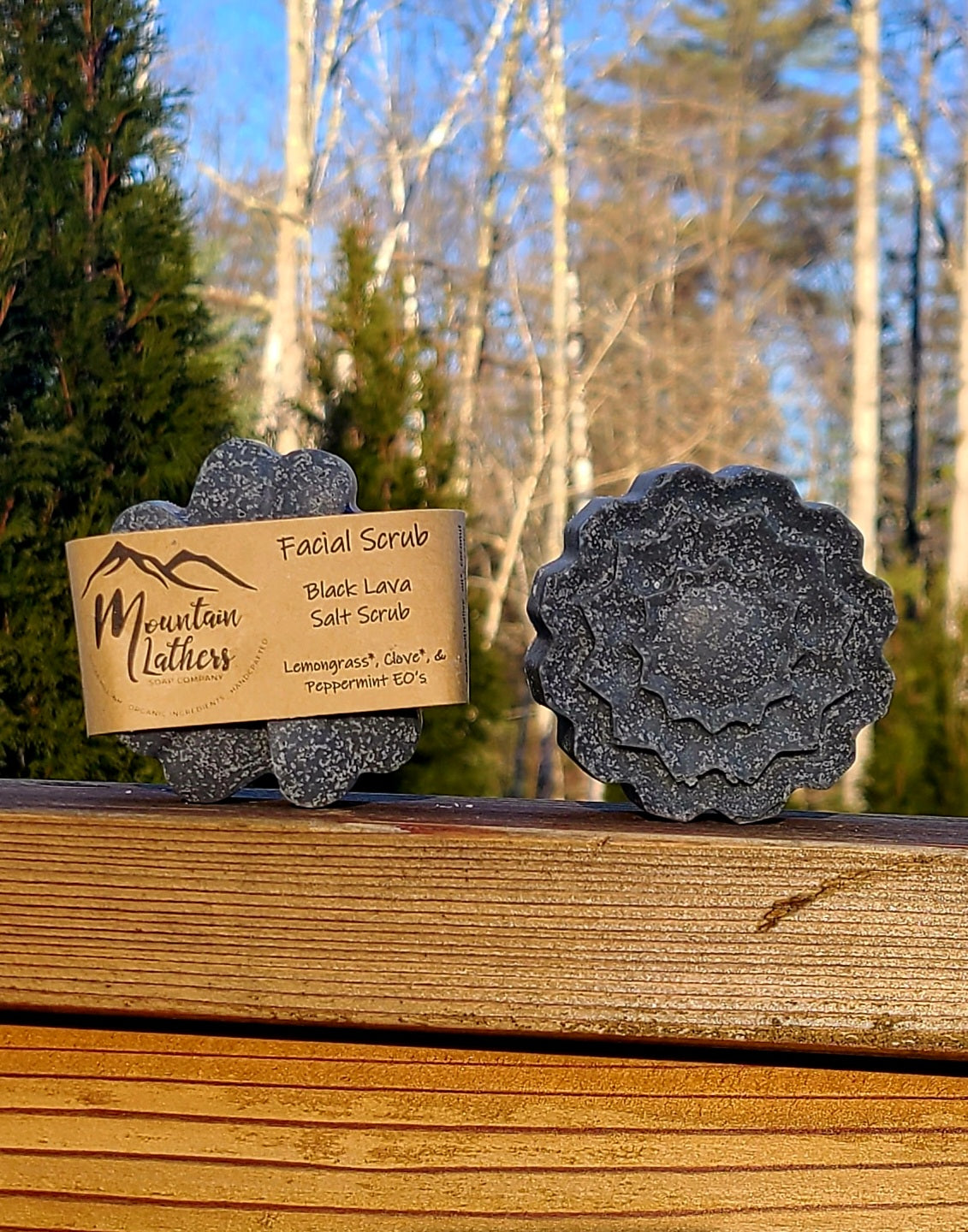 Black Lava Facial Scrub