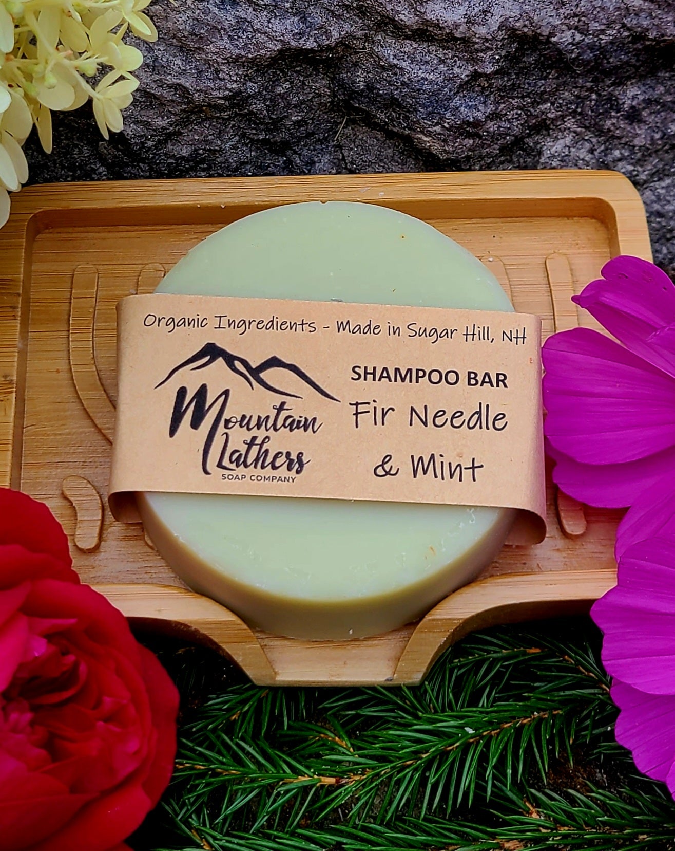 Fir Needle & Mint Shampoo Bar