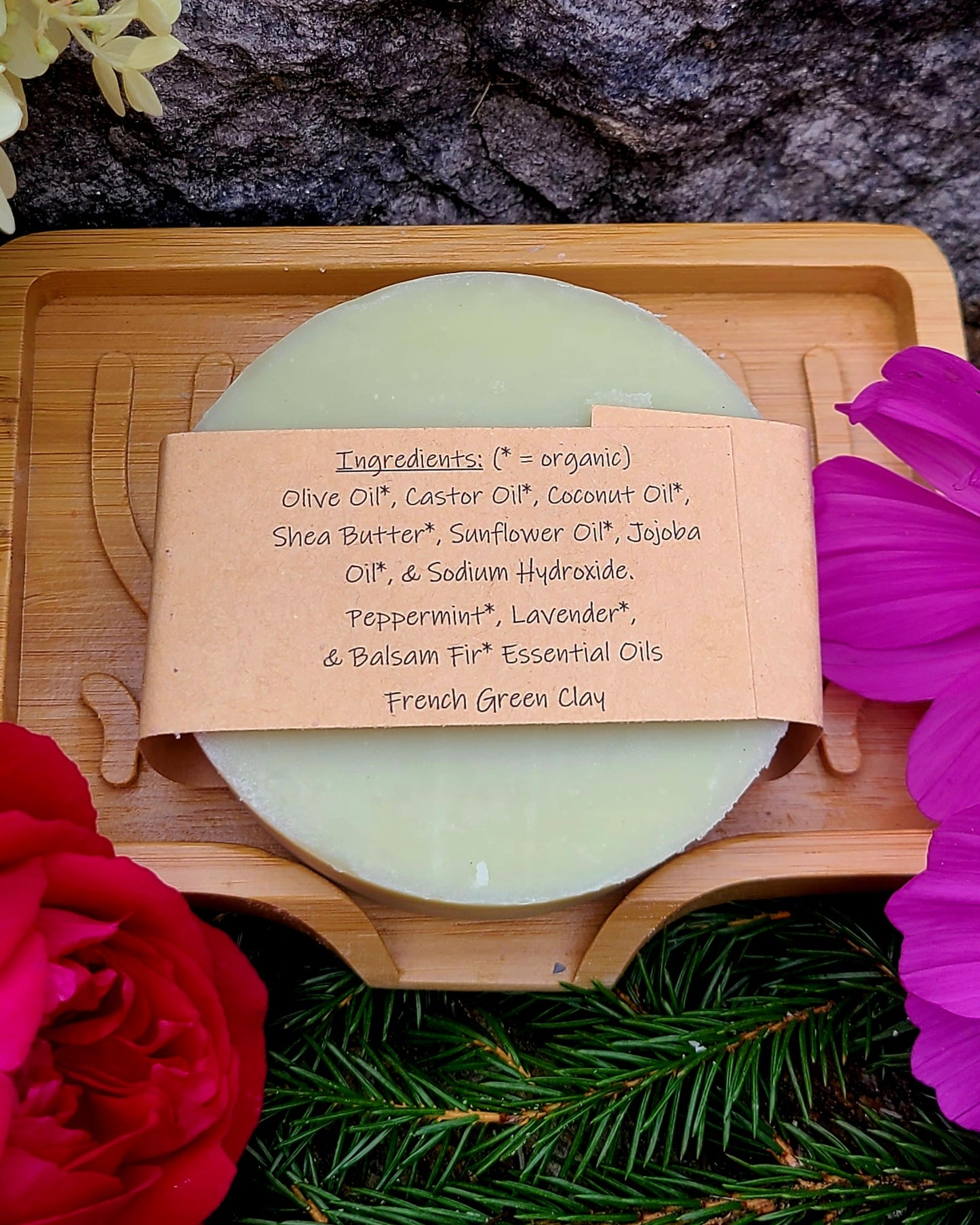 Fir Needle & Mint Shampoo Bar