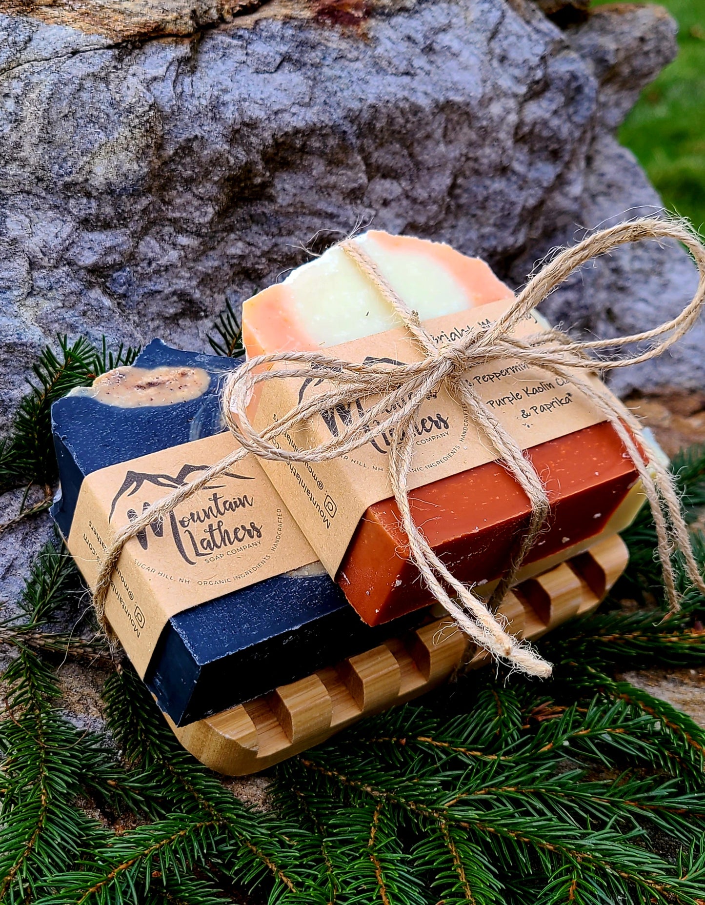 Gift Bundle - 3 Soap Bars & Dish