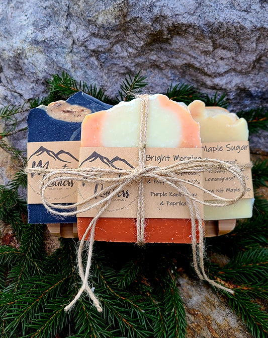 Gift Bundle - 3 Soap Bars & Dish