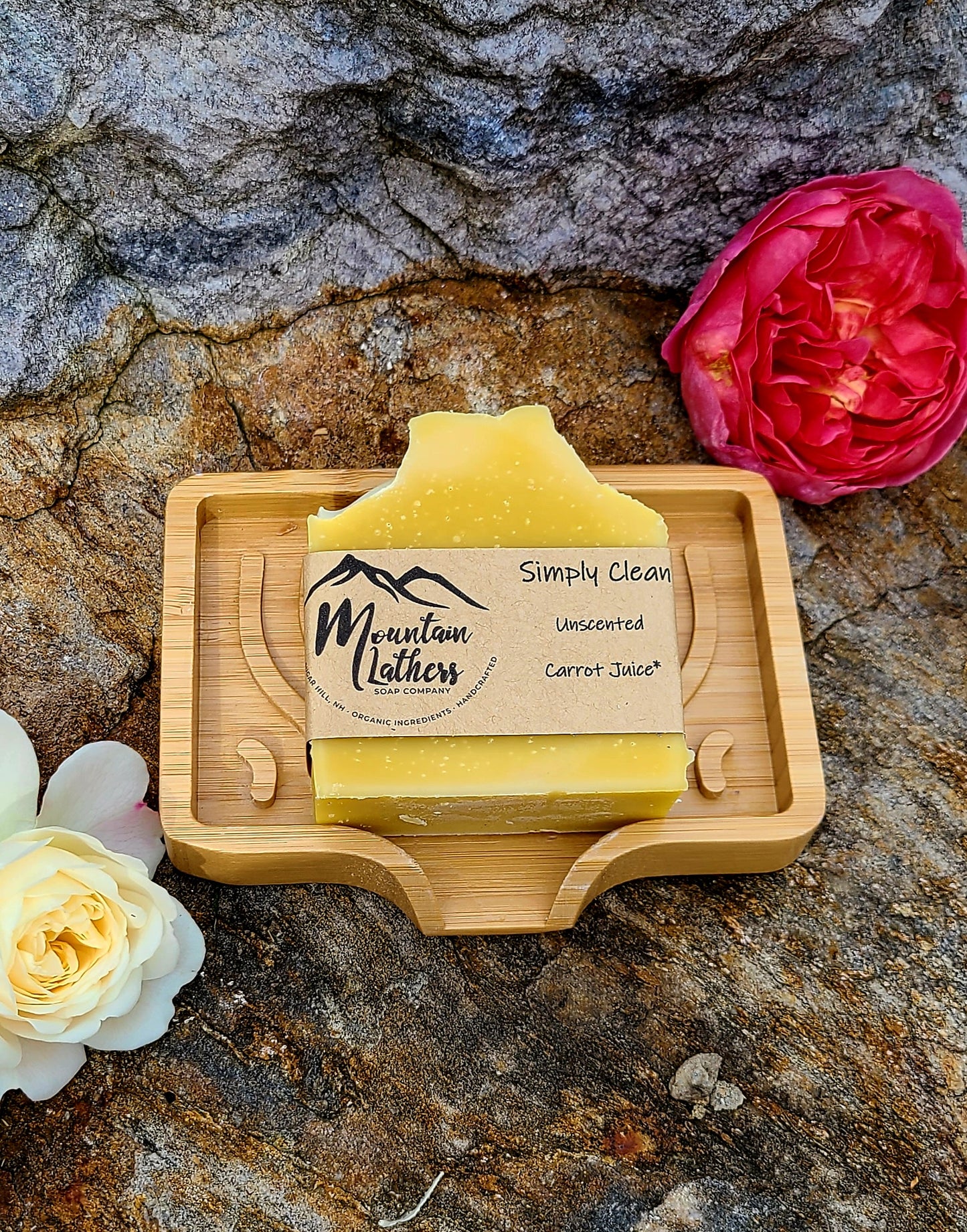 Bamboo Soap Dish - Wavy