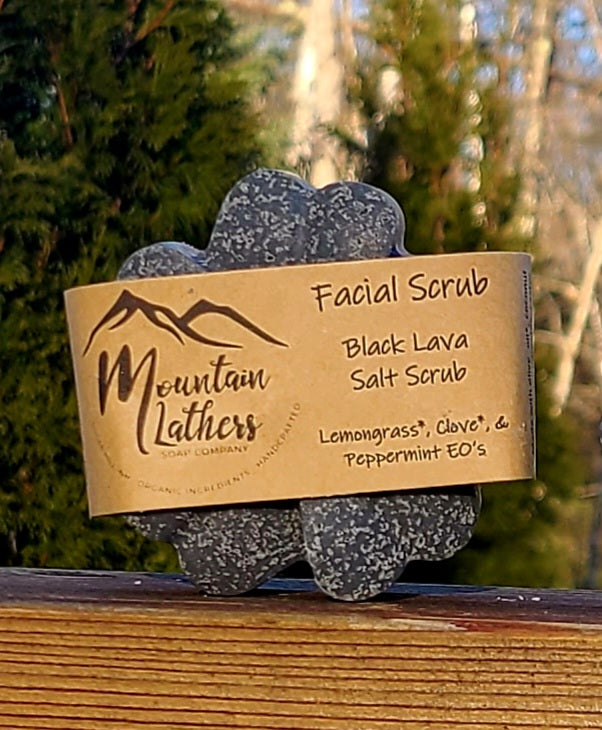 Black Lava Facial Scrub