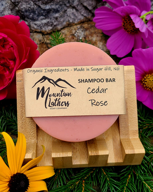 Cedar Rose Shampoo Bar
