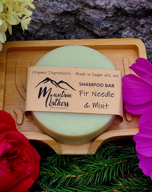 Fir Needle & Mint Shampoo Bar